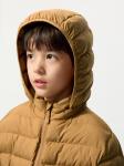 Пуховик Uniqlo Pufftech детский, 34 коричневый - фото 6