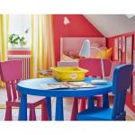 Детский стул Ikea Mammut, розовый - фото 5