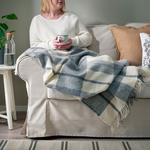 Плед Ikea Myrull, 130х170, светло-серый - фото 4