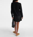 Кардиган с логотипом Toteme, черный - фото 3