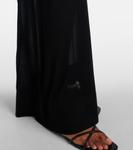 Вязаное макси-платье Toteme, черный - фото 6