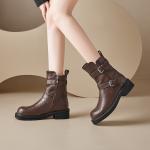 Ботильоны женские Agsdon, черный - фото 5