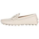 TOD'S Gommino Kate Gommino Лоферы женские белые - фото