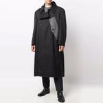 Пальто мужское черное Maison Margiela, черный - фото 2