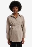 Блуза Vertbaudet Button-down blouse, Taupe/Grey - фото