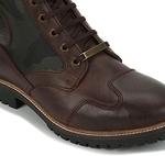 Мотоциклетные Ботинки Royal Enfield Stellar Brown Camo Водонепроницаемые Прочные Кожаные Туринговые Обувь Защитные Нескользящие Кроссовки для Байкеров - фото 5