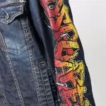 DSQUARED 2 Куртка джинсовая с принтом граффити, Blue - фото 7