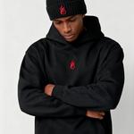 Худи с вышивкой Flame Vision Of Super, белый - фото 8