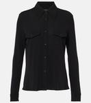 Рубашка Aveline Nili Lotan, черный - фото