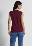 Топ Street One Studio Top, Rot/Bordeaux - фото 3