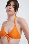 Бюстгальтер для плавания WAVE BR KNOT TOP Pepe Jeans, оранжевый - фото