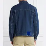 Джинсовая куртка стандартного кроя Karl Lagerfeld, синий - фото 3