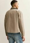 Куртка New Look RELAXED COLLAR MAC, Beige - фото 2