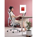 Эргономичное кресло SIHOO Vito S Cloud White + вентилируемое сиденье (Small Size) - фото 2