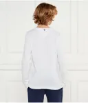 Лонгслив regular fit Tommy Hilfiger, белый - фото 3