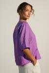 Льняная блузка Medicine, фиолетовый - фото 3