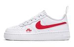 Кроссовки Nike Air Force 1 Low 07 White University Red GS - фото