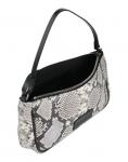 Сумка на плечо AMEN со змеиным принтом, серый - фото 2