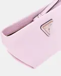 Клатч на молнии с ручкой Guess, розовый - фото 3