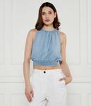 Футболки Cropped fit Dkny, синий - фото