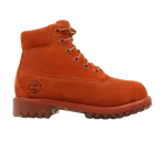 Ботинки Timberland Premium 6 Inch Suede Junior, оранжевый - фото