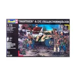«Пантера» и немецкие десантники, WWII Models (1:72) (Revell/Monogram) - фото