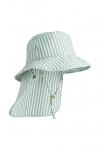 Детская шляпа Damon Stripe Sun Hat Liewood, бирюзовый - фото 2