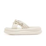 Шлепанцы женские черный/белый Josiny - фото