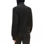 HERMES Кашемировый свитер мужской black - фото 4