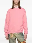 Свитшот с логотипом Acne Studios, розовый - фото 4