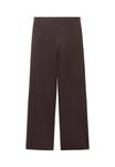 Брюки Mango STRAIGHT FIT WITH ELASTIC WAIST, Brown - фото 6
