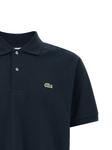 Поло с нашивкой-логотипом Lacoste, синий - фото 3