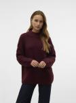 Свитер VERO MODA VMZen, Burgundy - фото 2