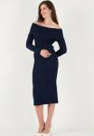 Платье LELA SLIM FIT, Dark Blue - фото