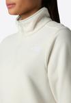 Джемпер The North Face W GLACIER FLEECE 1/4 ZIP JACKET, White Dune/Off-White - фото 5