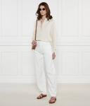 Рубашка Patrizia Pepe Relaxed Fit, экрю - фото 2