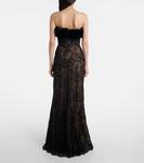 Кружевное платье Elie Saab, Black - фото 3