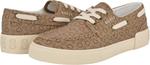 Кроссовки Guess Men's Silzon Boat Shoe, Light Brown Logo Multi 230 - фото 2