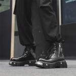 Chi Wolf Ботинки Crew Martin мужские черные - фото 8