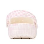 Сабо Crocs Classic Warped Checker Clog, белый/розовый - фото 4