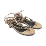 Кожаные сандалии Elodie Pinko, коричневый - фото 2