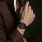 SEIKO Часы Mechanical Movement Nylon Strap Watch Men's Watch Black Dial - фото 6