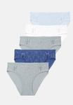 Трусы Anna Field 5 PACK, Blue/Beige/White/Light Blue - фото 8