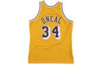 Джерси Mitchell & Ness Lakers 1996 Shaquille O'Neal Mitchell Ness, желтый - фото 4