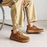 Туфли мужские Men"s Casual Men Low-Top Modengpan, хаки - фото 9