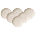 Набор блюдец для завтрака for me, 6 шт. Villeroy & Boch, белый - фото