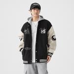 HYPASCENT Бейсбольная куртка унисекс, Black - фото 3