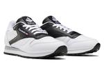 Кроссовки classic leather black white shoes/sneakers Reebok, черный - фото 3