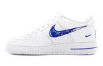 Кроссовки Nike Air Force 1 Low Sketch White Royal GS - фото