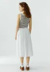 Юбка а-силуэта Oui, Optic White - фото 3